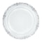 Smarty Had A Party 7.5" Clear w/Silver Vintage Rim Round Disposable Plastic Appetizer/Salad Plates (120 Plates), 120PK 867CS-CASE - alternate 5